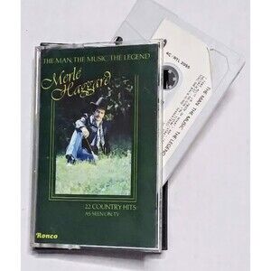 Cassette Merle Haggard The Man The Music The Legend